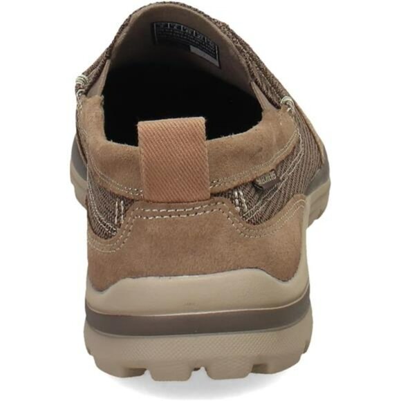 Mens Slip On Memory Foam Loafers Comfortable Casual Walking Shoes Relaxed Fit - Picture 5 of 8